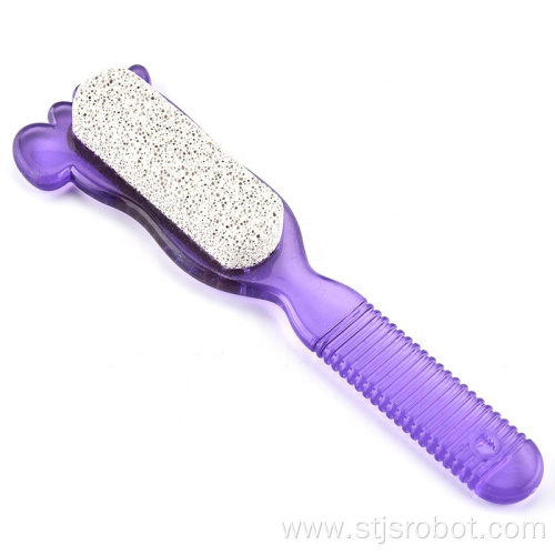 Fashion High Quality Plastic handle foot file pedicure foot scraper